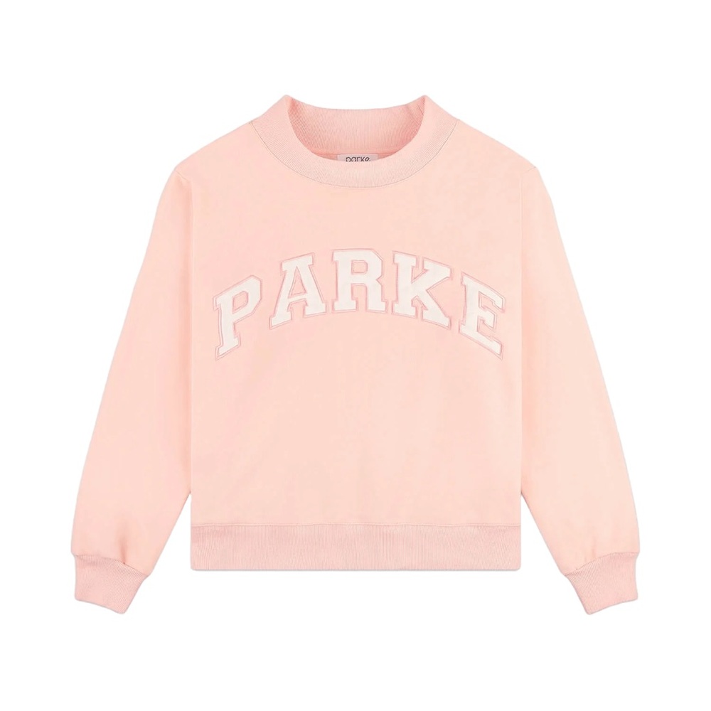 Parke Ballet Pink Mockneck Sweatshirt